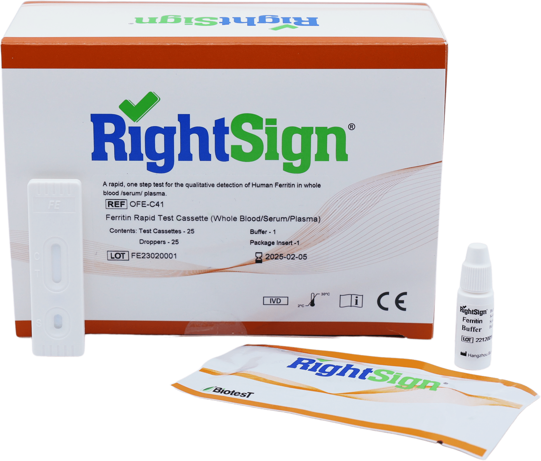 Buy Ferritin Test Kit Online in Bulk | OdemShop